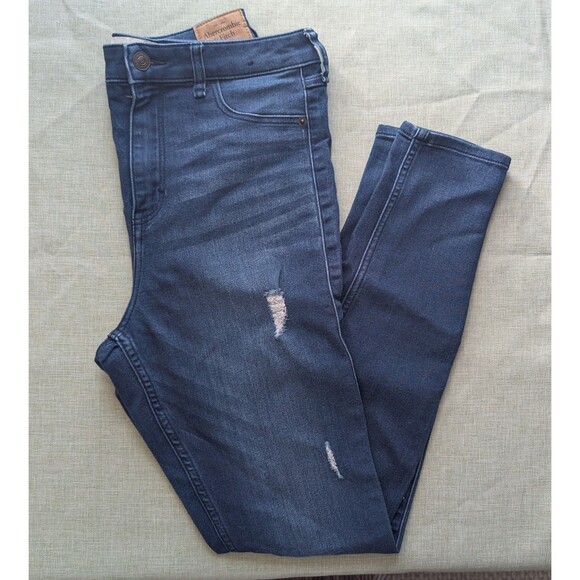Abercrombie & Fitch Denim - Abercrombie & Fitch Jeans Womens Blue 29 | 8 Jean Legging High Rise Cotton Blend